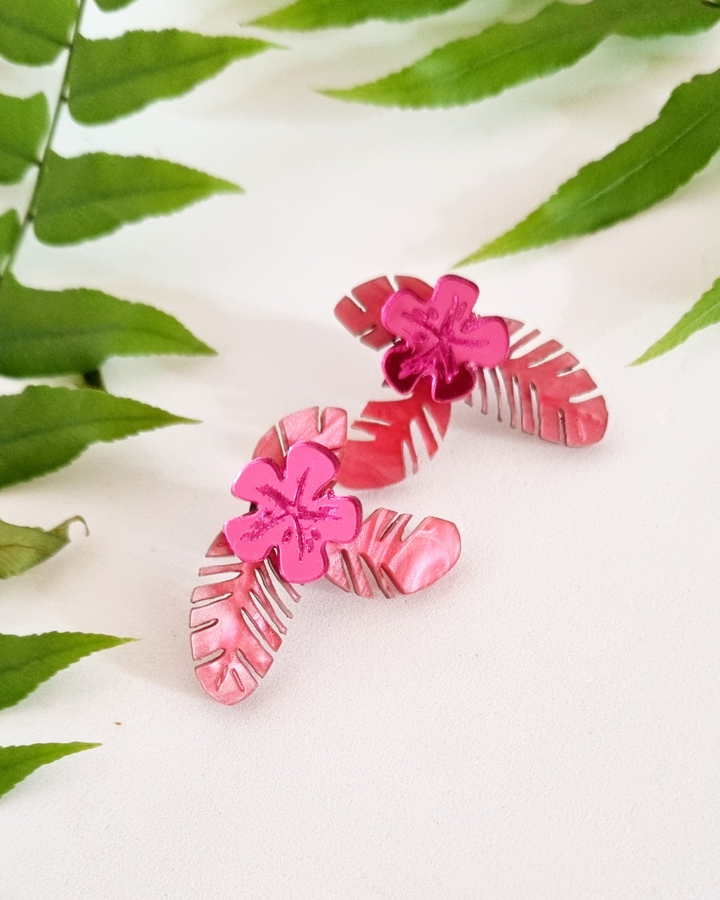 Pendientes plataneras colors
