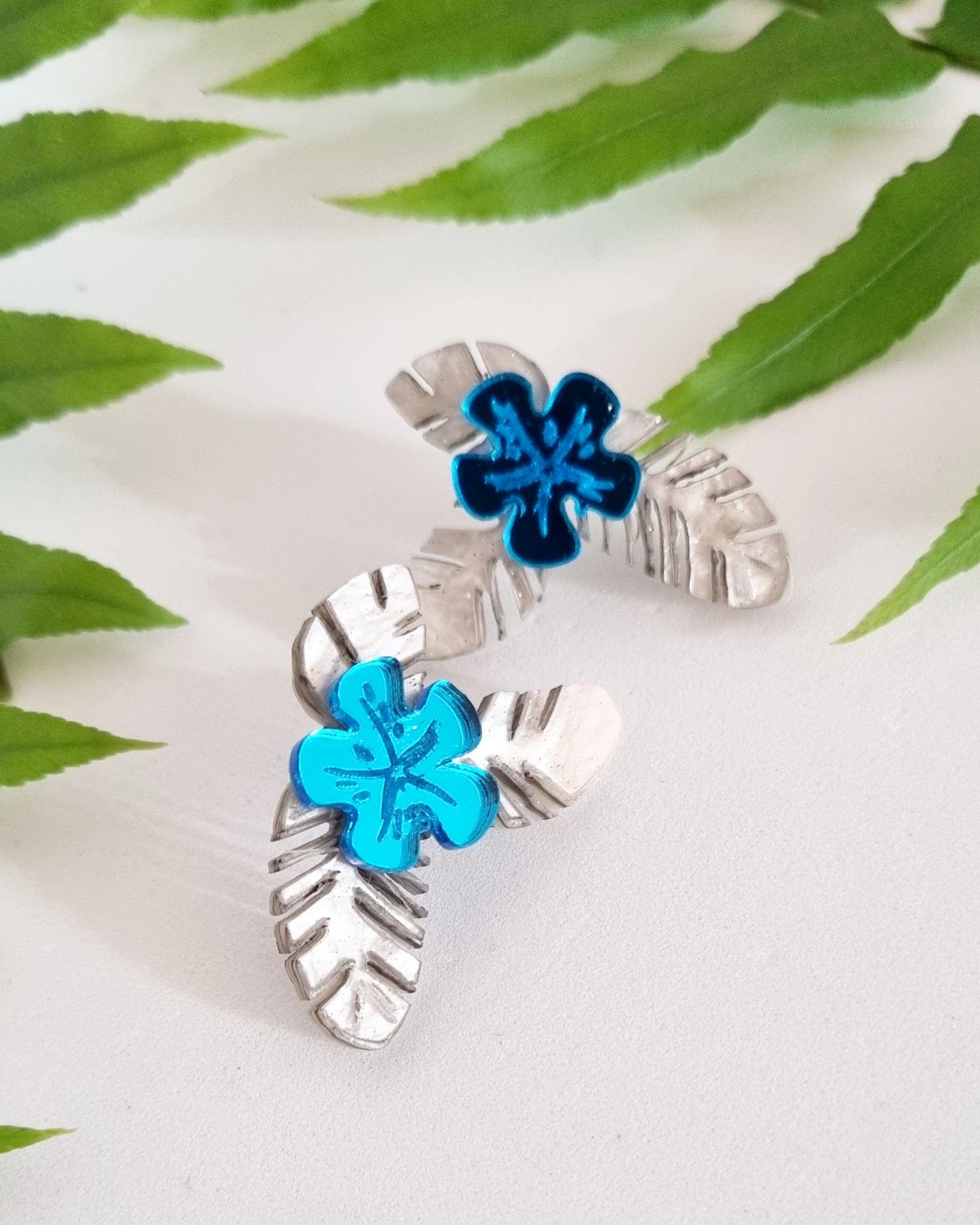 Pendientes plataneras colors
