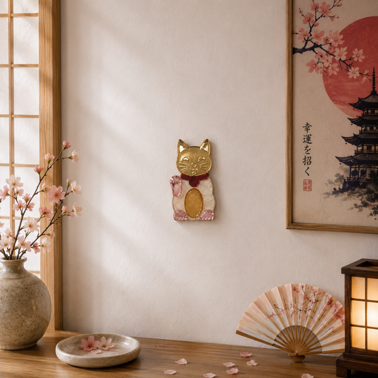Maneki-neko – Decoración de pared