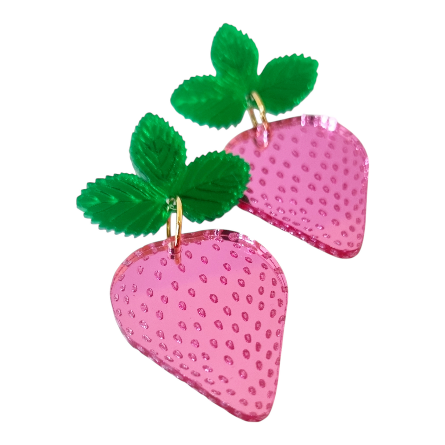 Pendientes fresas