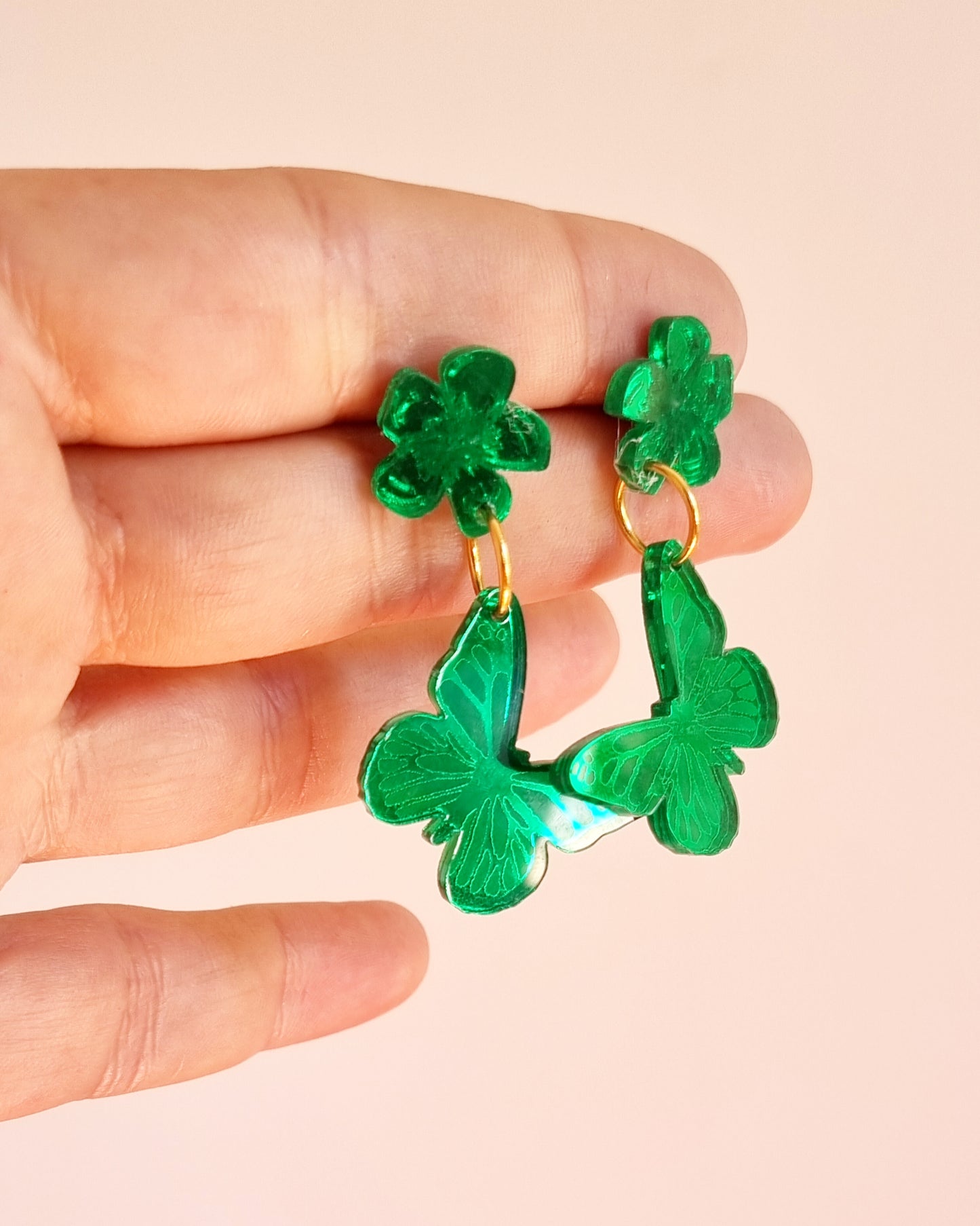 Pendientes mariposas essence colors