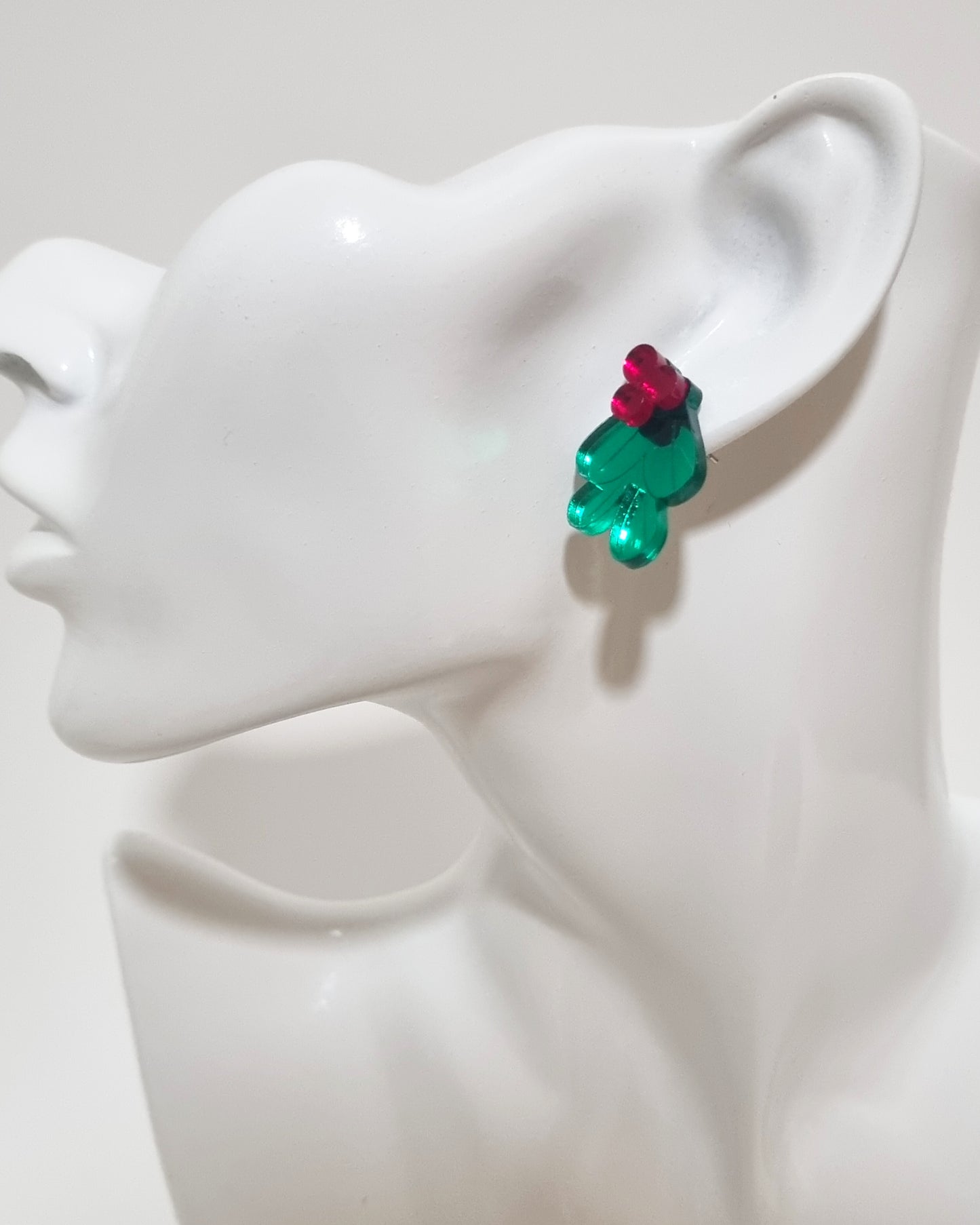 Pendientes love navidad soft