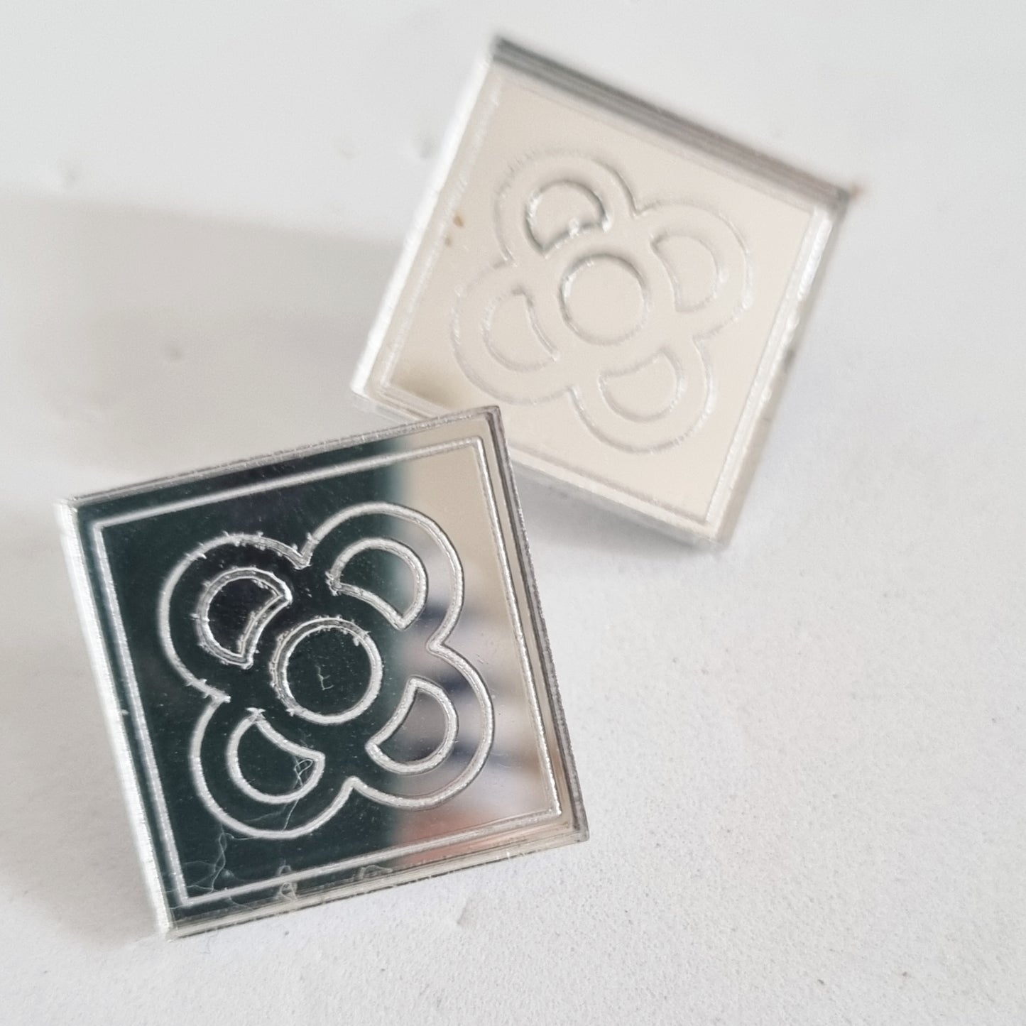 Pendientes panot medium Barcelona espejo