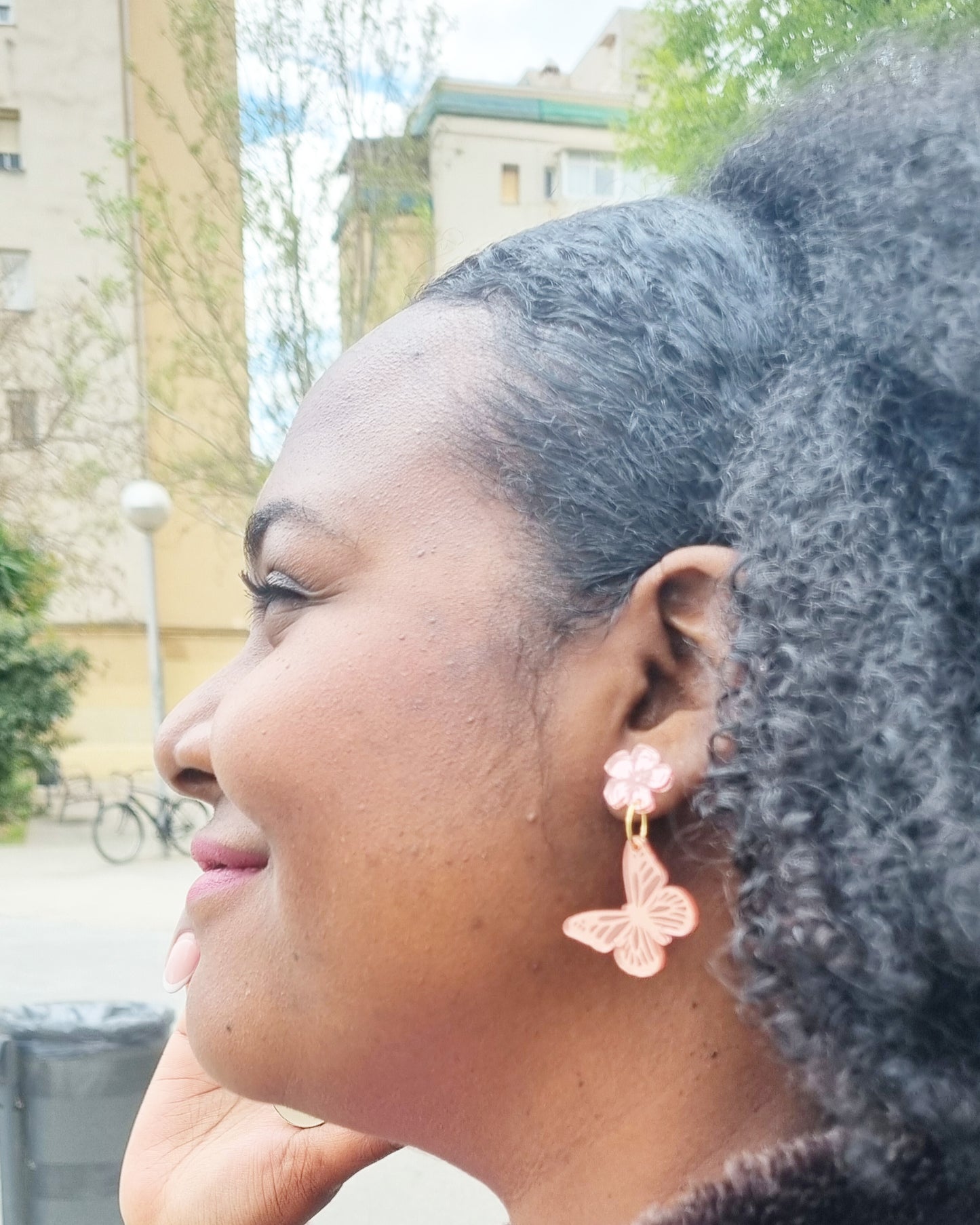 Pendientes mariposas essence colors