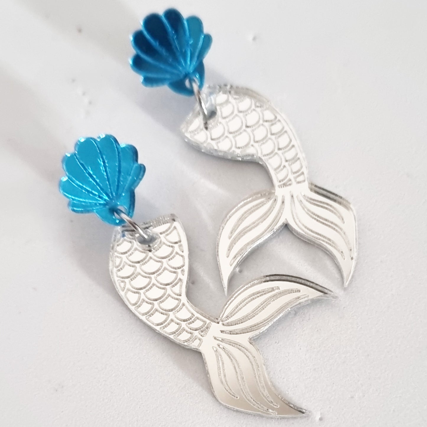 Pendientes colita de sirena