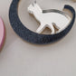 Pendientes gatos de luna