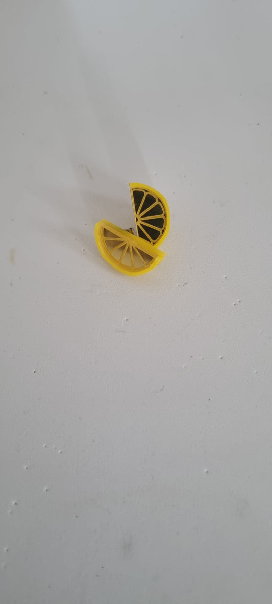 Pendientes limones