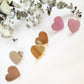 Pendientes corazones