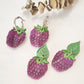 Pendientes moras aro