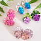 Pendientes selvática colors