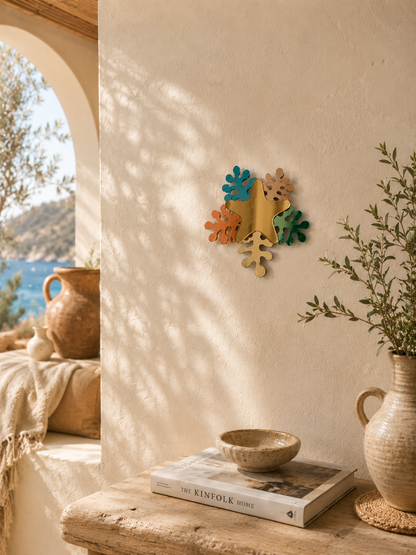 Estrella Fantasía Mediterránea – Decoración de pared artesanal