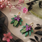 Pendientes Jardín Esmeralda 💜🌿
