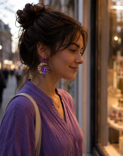 Pendientes Hada de la Luna