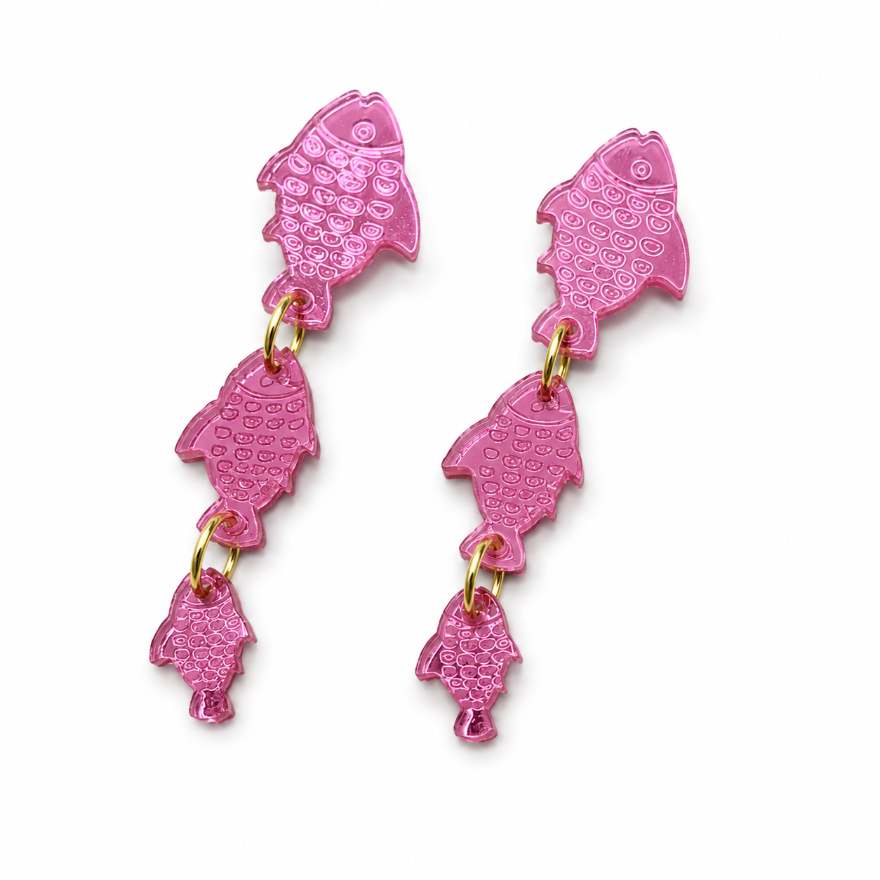 Pendientes súper fish colors