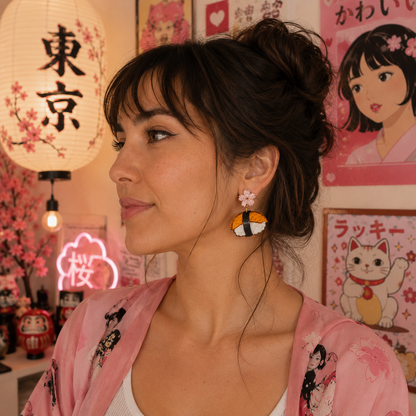 Pendientes Nigiri Sakura