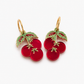 Pendientes tomates mediterráneos