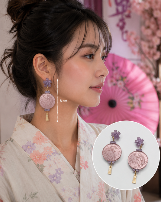 Pendientes Koi Sakura