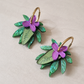 Pendientes Jardín Esmeralda 💜🌿