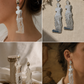 Pendientes Venus Espejo Plata