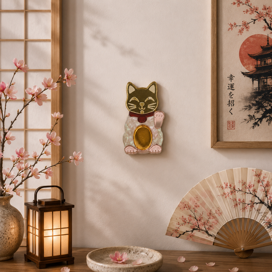Maneki-neko – Decoración de pared
