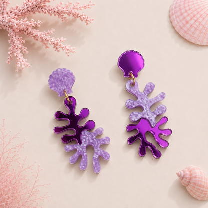 Coralia · Pendientes Coral