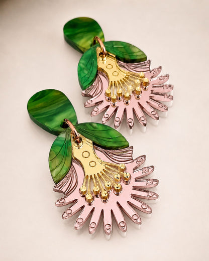 Pendientes Flor de Aurora Salvaje