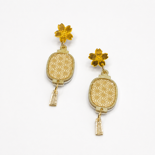 Pendientes Farolillos Sakura