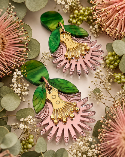 Pendientes Flor de Aurora Salvaje