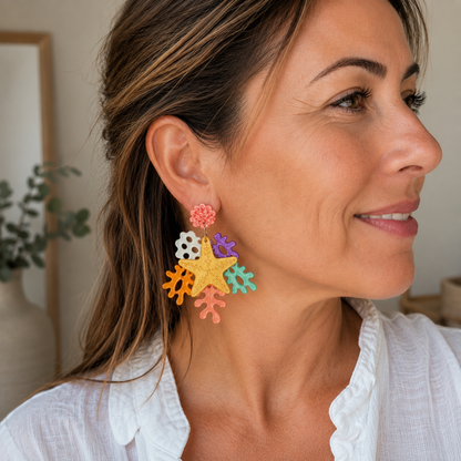 Pendientes Jardines de Posidonia