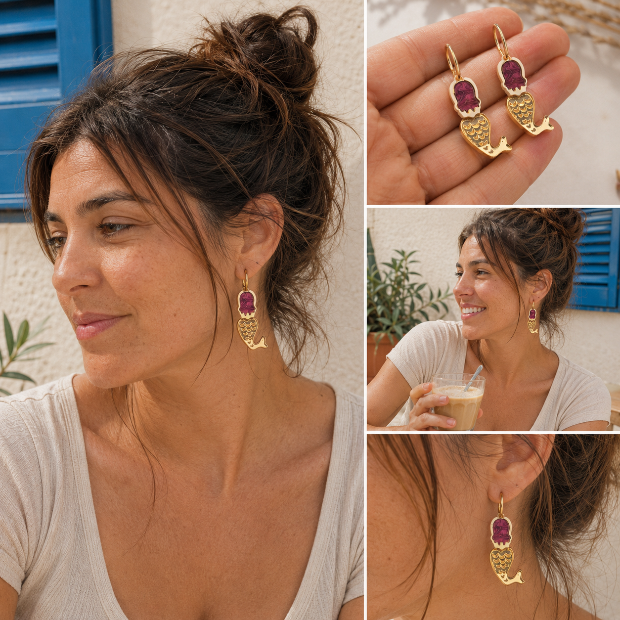 Pendientes sirenapop