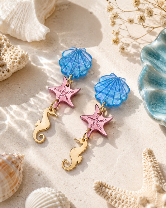 Pendientes largos sintonia de sol