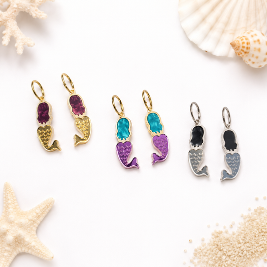 Pendientes sirenapop