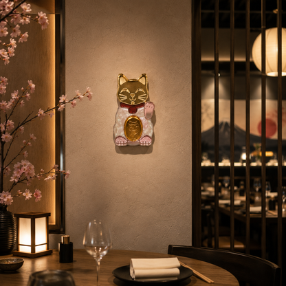 Maneki-neko – Decoración de pared