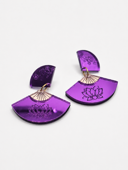 Pendientes Loto Kyoto