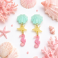 Pendientes fantastic sirenas.