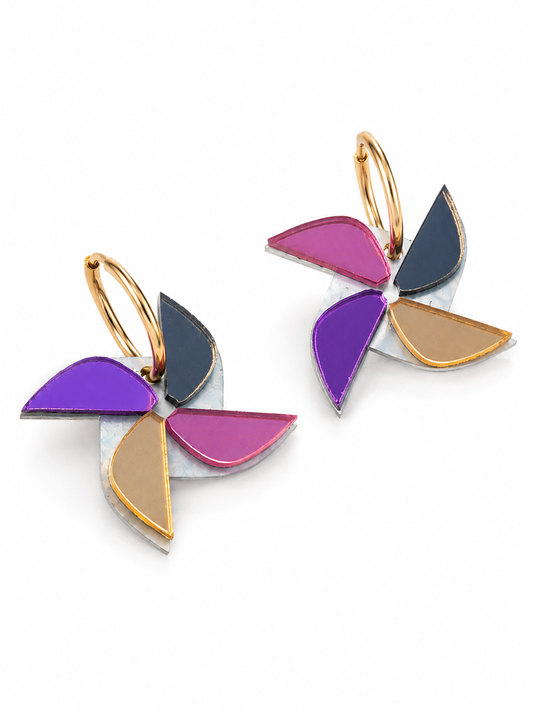 Pendientes molinillo colors