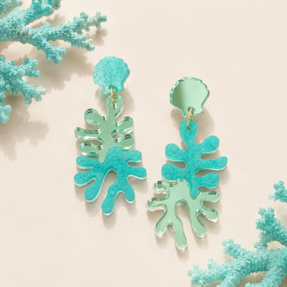 Coralia · Pendientes Coral