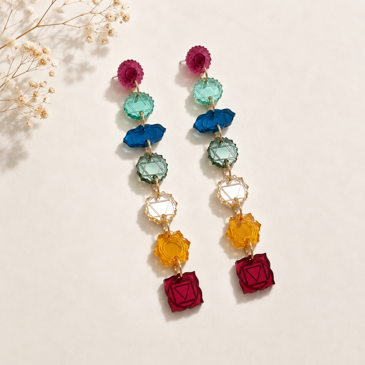Pendientes chackras