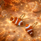 Pendientes Peces Payaso – Naranja, Turquesa y Lila