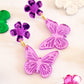 Pendientes mariposas essence colors