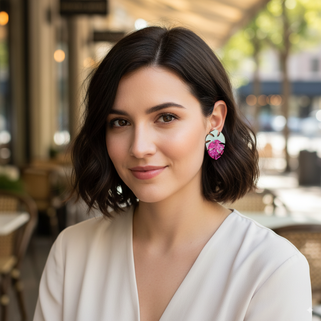 Pendientes selvática