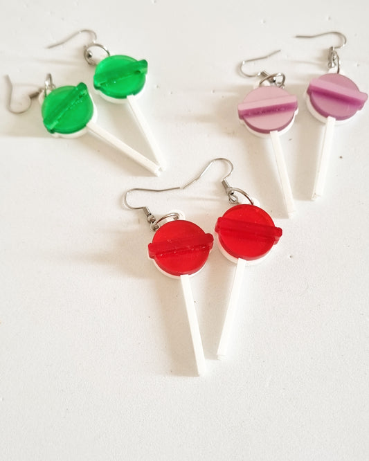 Pendientes chupachups