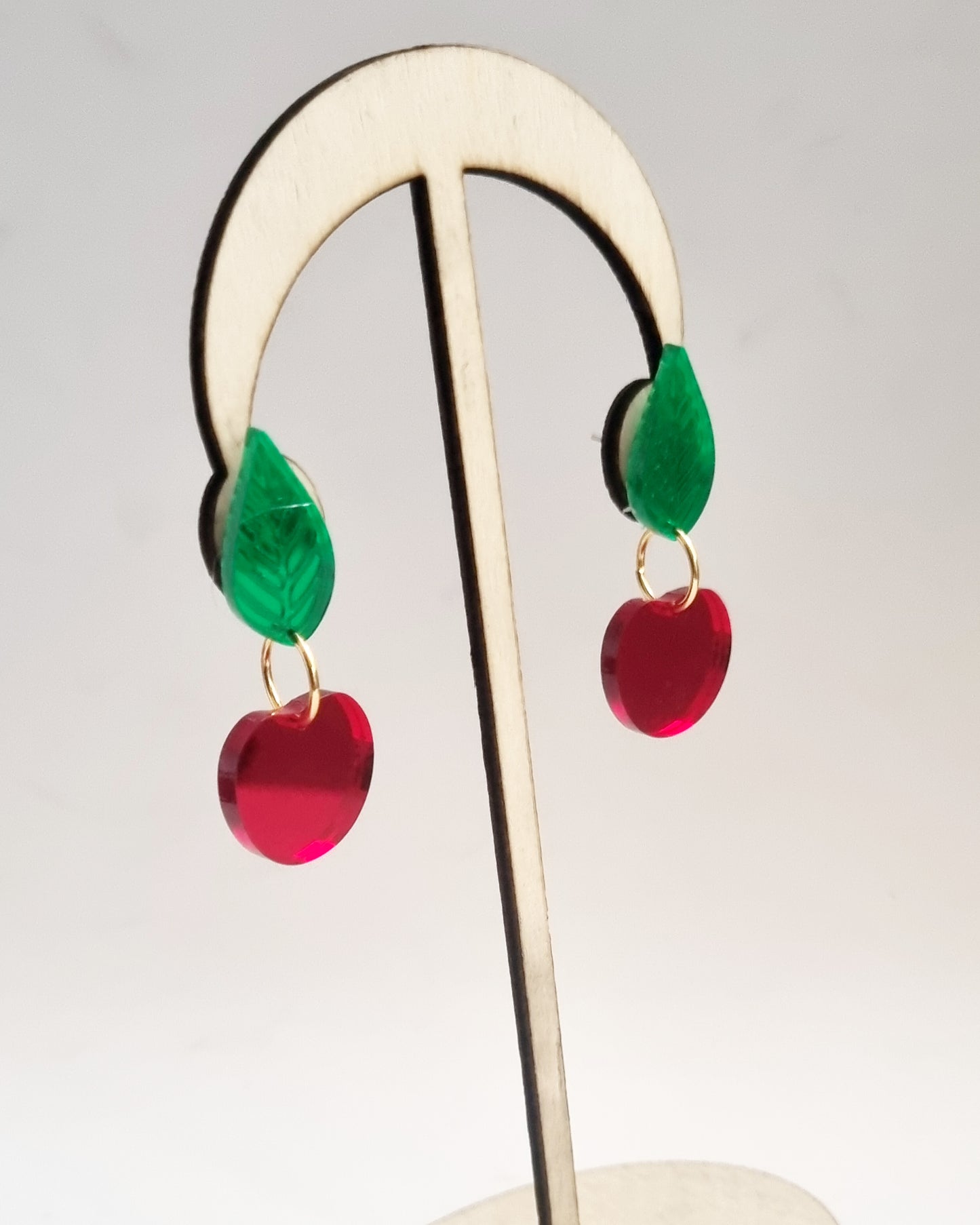 Pendientes cerezas glam confort