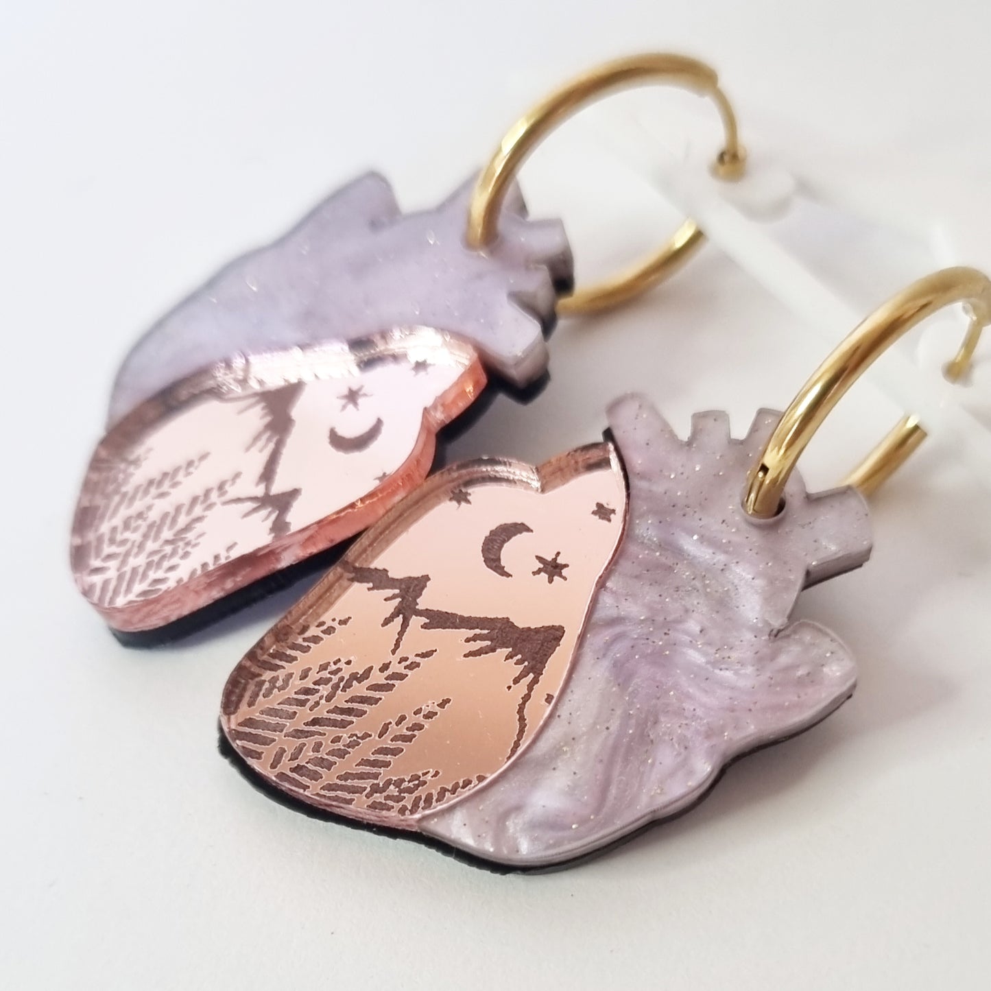 Pendientes corazón Alma