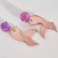 Pendientes colita de sirena