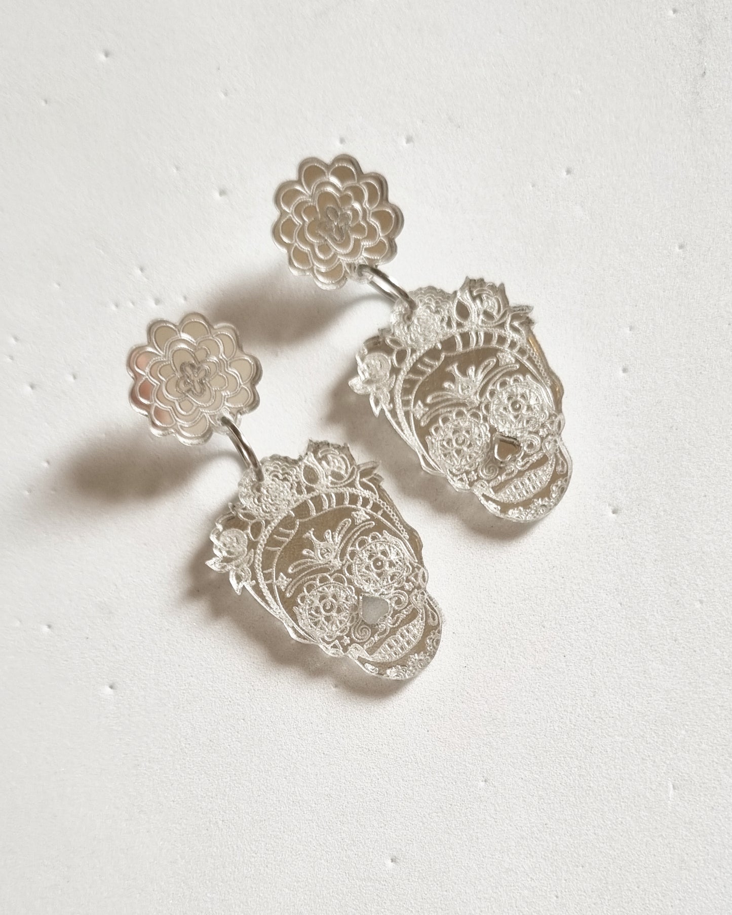 Pendientes frida catrina