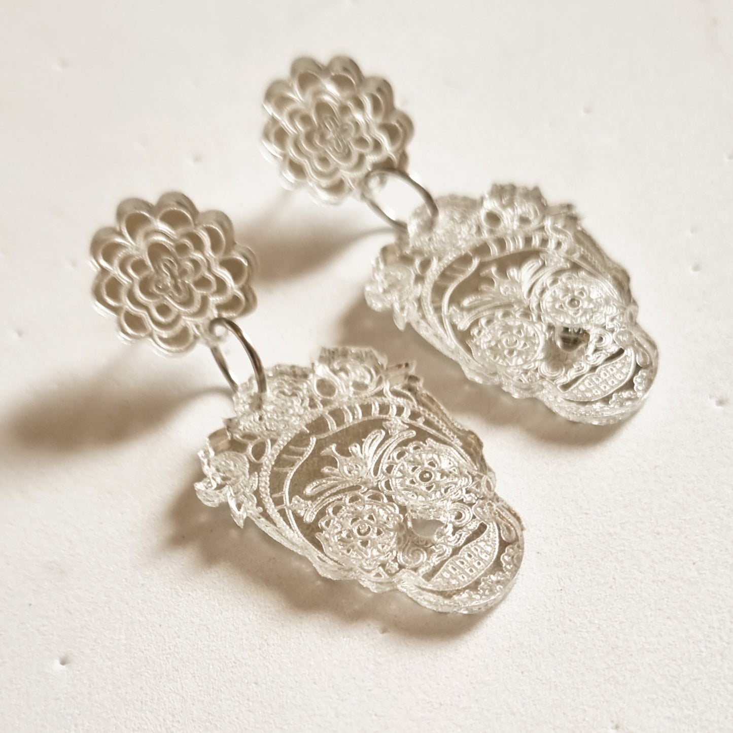 Pendientes frida catrina