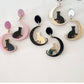 Pendientes gatos de luna