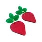 Pendientes fresas