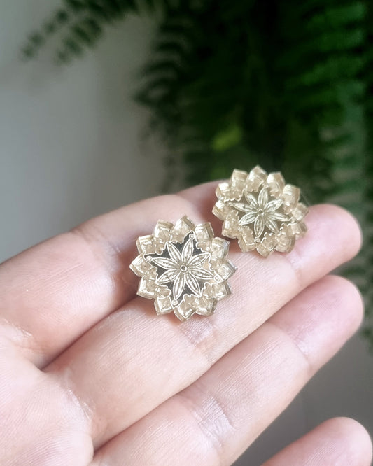 Pendientes mandala love soft